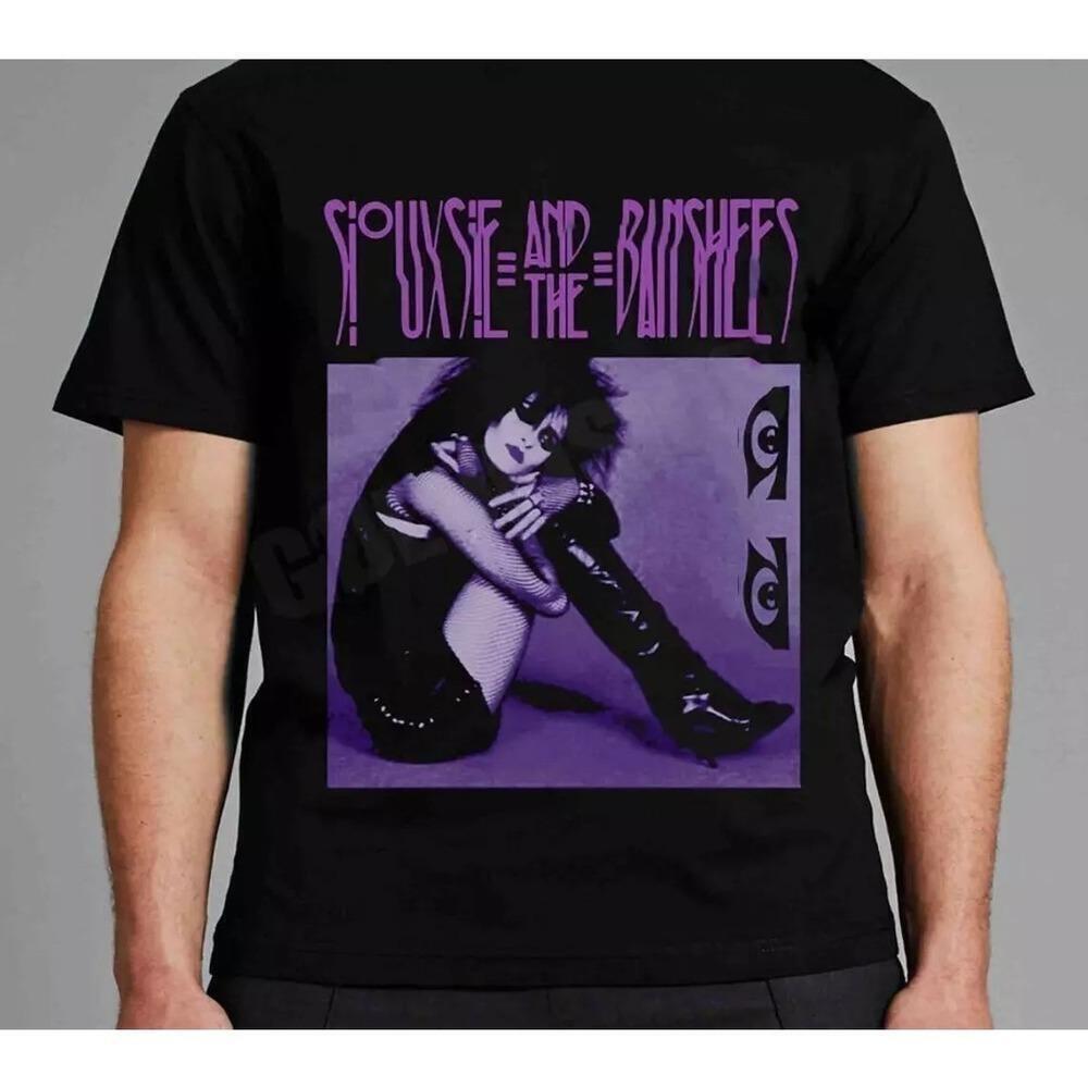 Siouxsie And The Banshees Retro Tour Gothic Post Punk Band Graphic T Shirt